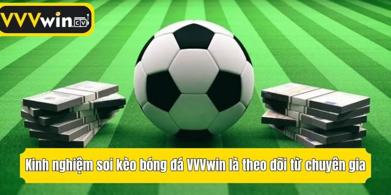 Kinh nghiệm soi kèo bóng đá VVVwin là theo dõi từ chuyên gia